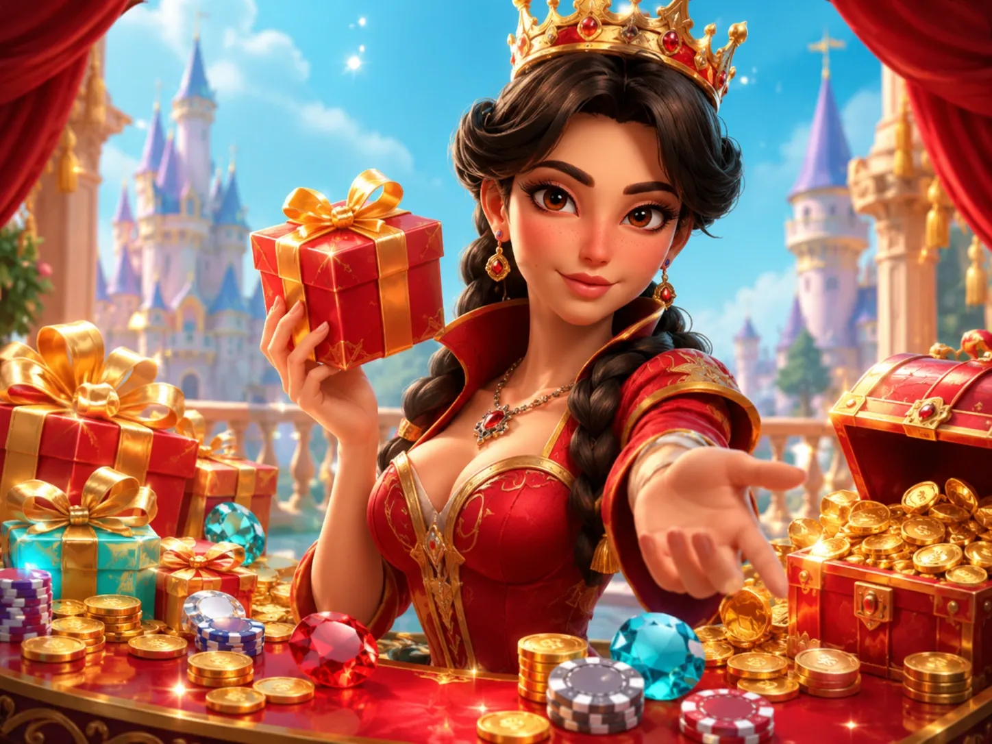 Magical Casino Bonus Reward With Royal Princess